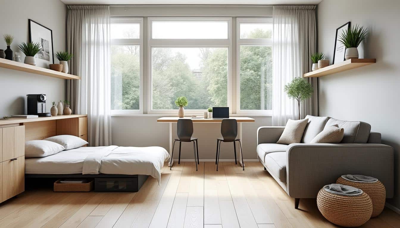 découvrez des astuces simples et efficaces pour optimiser l'espace dans un petit appartement grâce à une décoration d'intérieur intelligente et fonctionnelle.