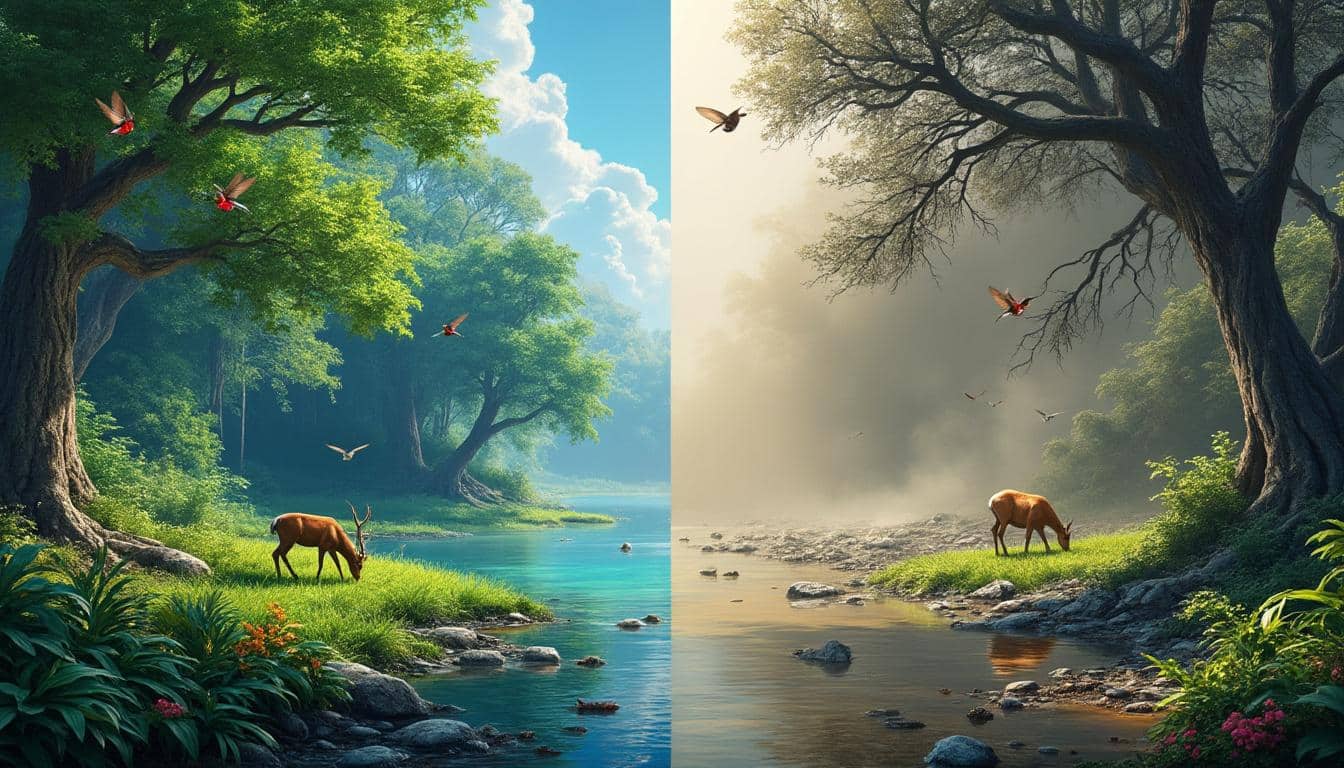 découvrez comment le changement climatique impacte la biodiversité, en modifiant les habitats, les espèces et les écosystèmes à travers le monde.