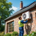 découvrez comment l'installation d'une pompe à chaleur permet de réduire l'empreinte carbone des habitations anciennes tout en améliorant leur efficacité énergétique.