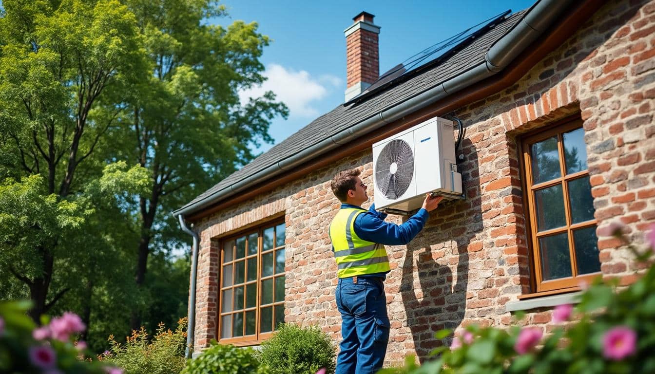 découvrez comment l'installation d'une pompe à chaleur permet de réduire l'empreinte carbone des habitations anciennes tout en améliorant leur efficacité énergétique.