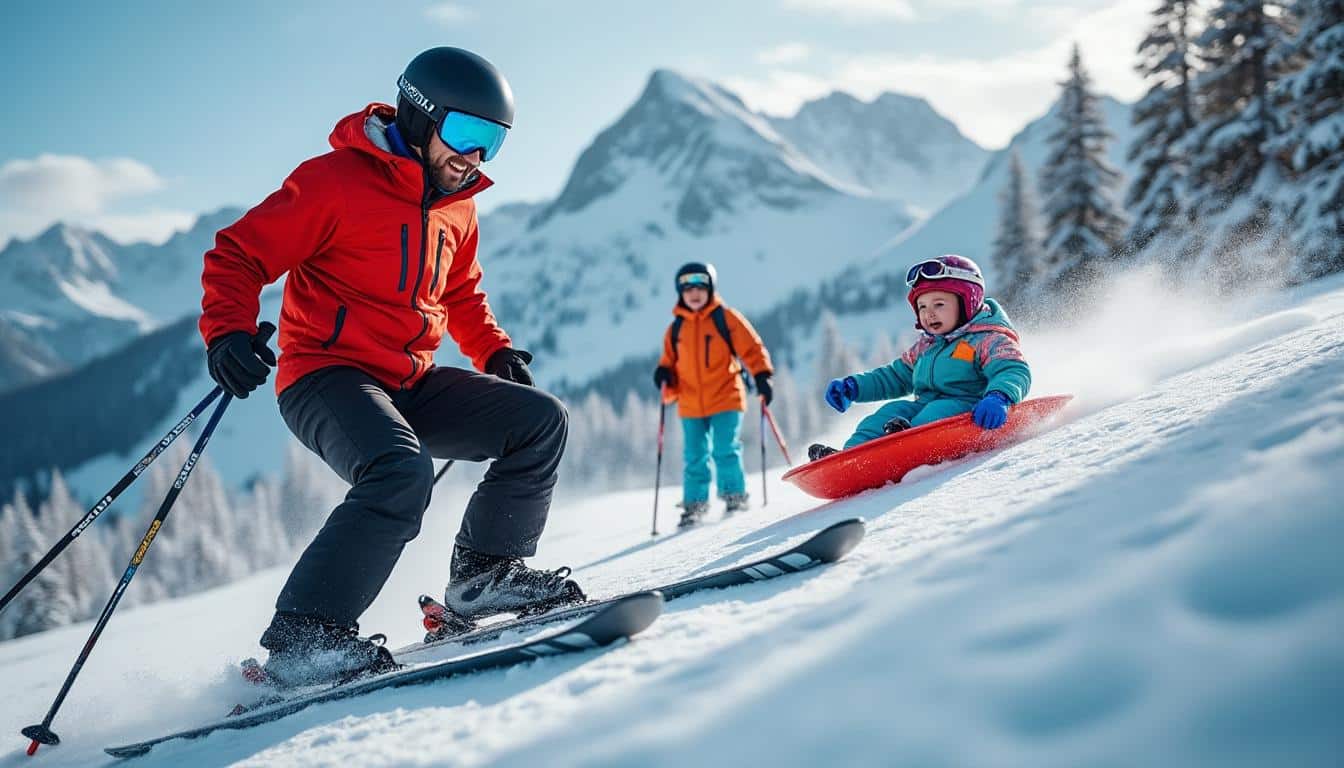 découvrez les meilleurs sports d'hiver à pratiquer en famille pour des moments de joie, de partage et d'aventure garantis sur la neige.