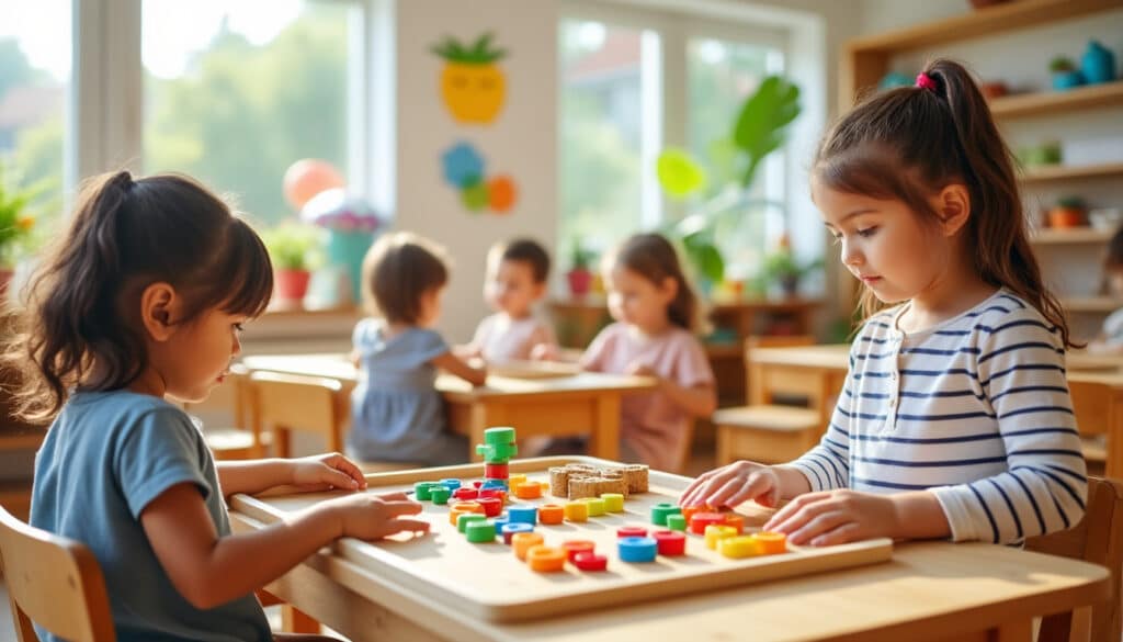 découvrez comment la pédagogie montessori favorise l'autonomie cognitive des enfants en maternelle grâce à des méthodes adaptées à leur développement.