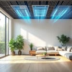découvrez comment la ventilation mécanique contrôlée améliore la qualité de l'air intérieur dans les maisons passives en assurant un renouvellement d'air optimal et une purification efficace.